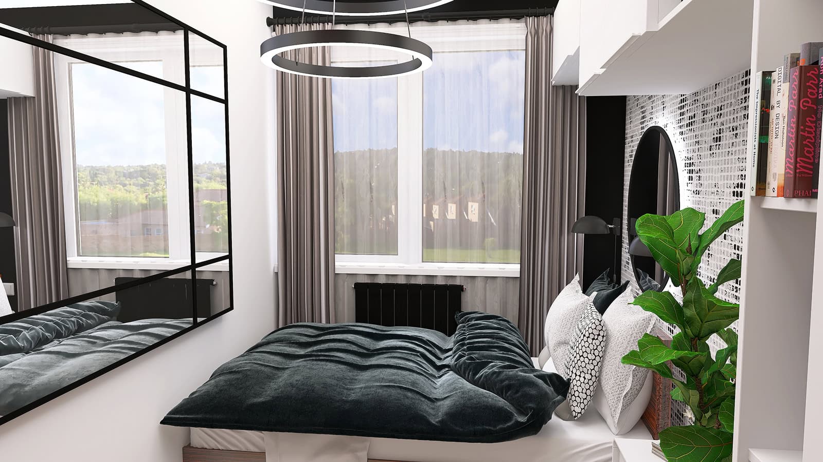 Akapit opisuje stylowe i funkcjonalne wnętrze zaprojektowane przez Monikę Grali.