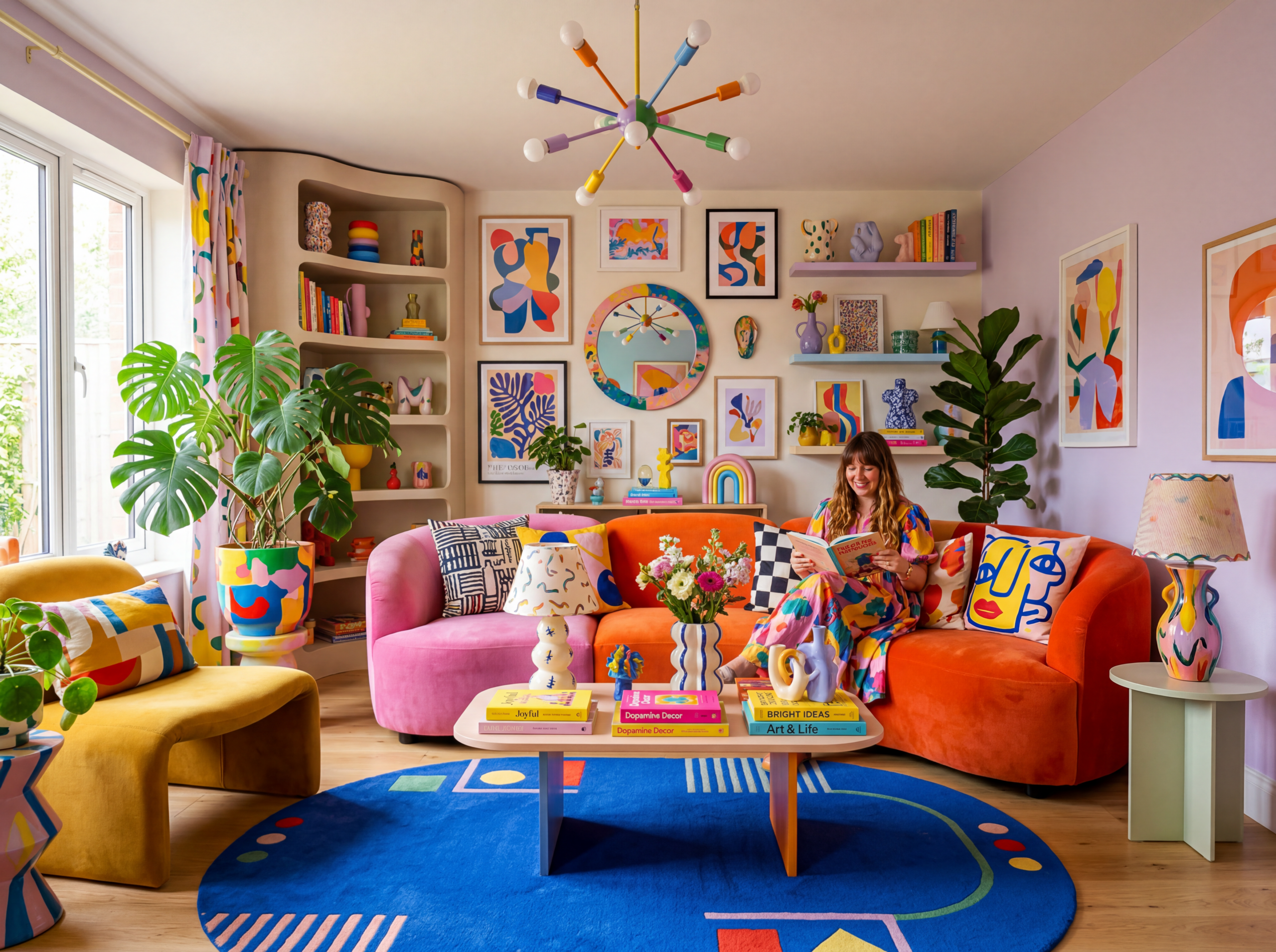Dopamine decor: Jak zaprojektować wnętrze, które karmi zmysły i poprawia nastrój?